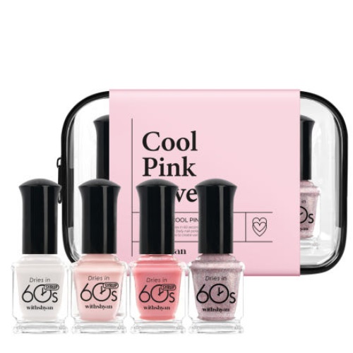 Withshyan 60s Nailaquer Pink Love Set