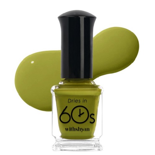 Withshyan 60s Nailaquer Glossy Colors 9ml #M31 Tinkerbell Green