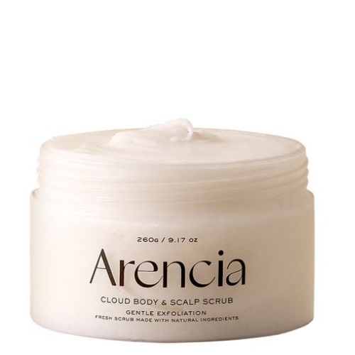 arencia Fresh Cloud Body & Scalp Scrub (White Tea & Neroli) 260g