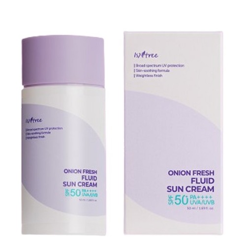 ISNTREE Onion Fresh Fluid Sun Cream SPF50 PA++++ 50ml