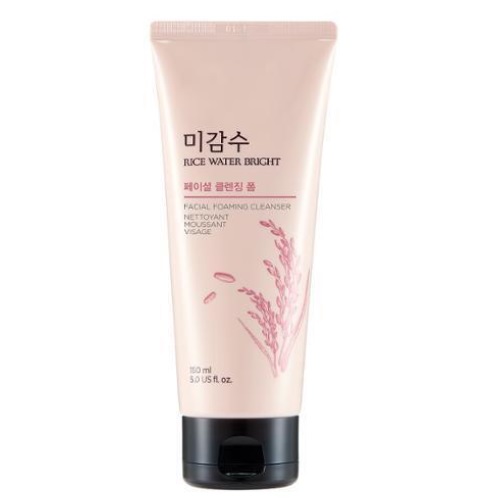 THE FACE SHOP Rice Water Bright Facial Foaming Cleanser 150mL