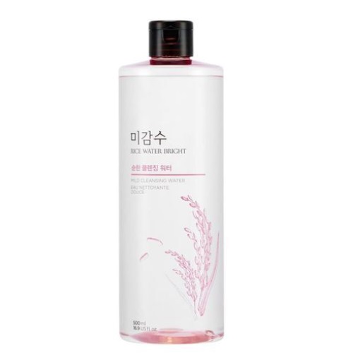 THE FACE SHOP Rice Water Bright Mild Cleansing Water 500mL