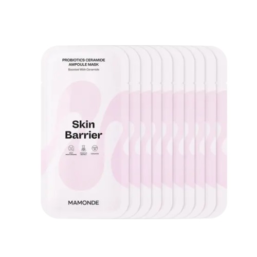 Mamonde Probiotics Ceramide Ampoule Mask 23ml*10pcs.