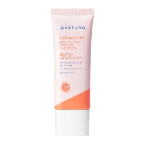 AESTURA Derma UV 365 Red Calming Tone - Up Sunscreen SPF50+PA++++40ml