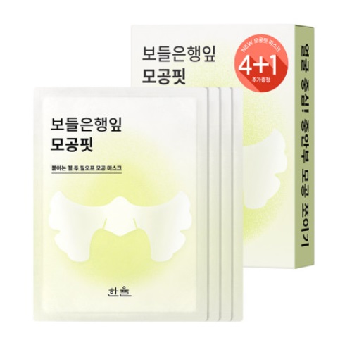 HANYUL Gingko Leaf Pore Fit Mask Sheet 5ea