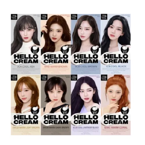 mise en scene Hello Cream Hair Coloring 125g