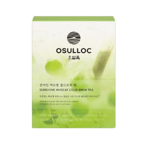 OSULLOC Sunshine Muscat Cold Brew Tea (20ea)