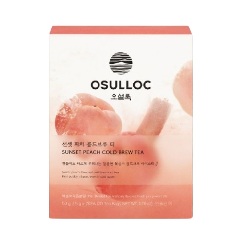 OSULLOC Sunset Peach Cold Brew Tea (20 ea)