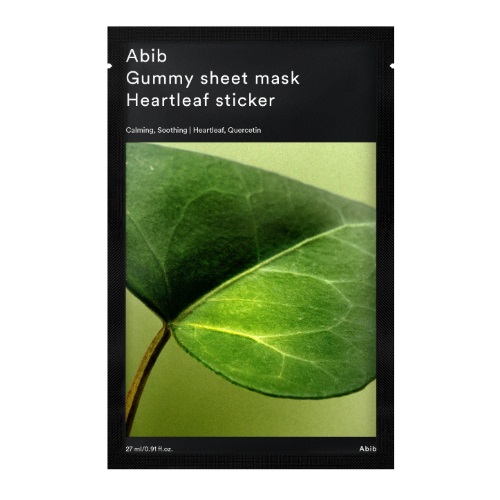 ABIB Gummy Sheet Mask 27g (Heartleaf Sticker)