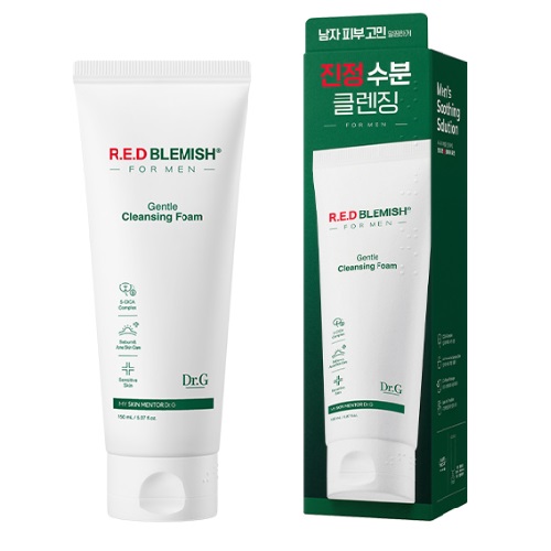 Dr.G R.E.D Blemish For Men Gentle Cleansing Foam 150ml