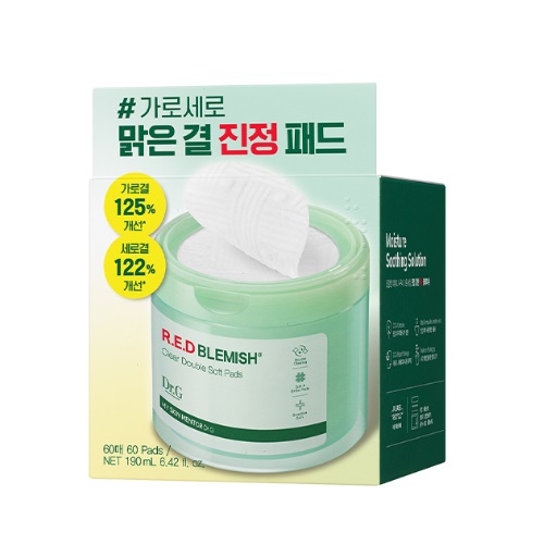 Dr.G R.E.D Blemish Clear Double Soft Pads 60pads