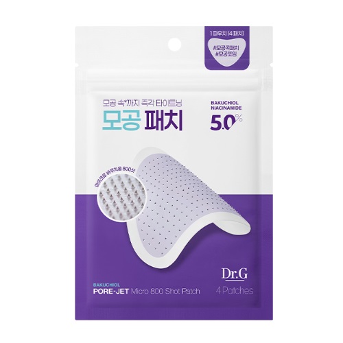 Dr.G Bakuchiol Pore-Jet Micro 800 Shot Patch 1ea (4p)