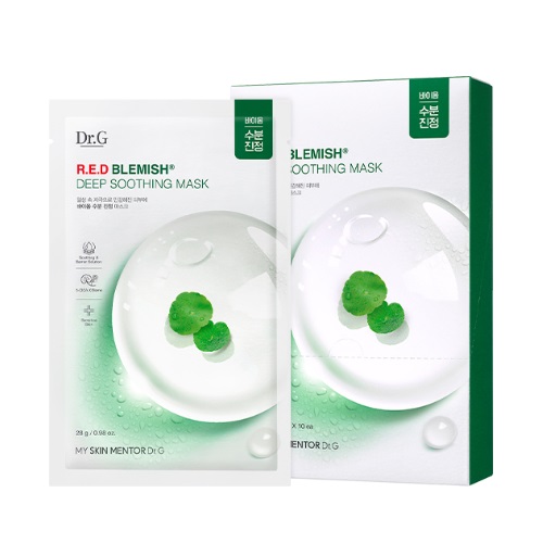 Dr.G R.E.D Blemish Deep Soothing Mask 10p