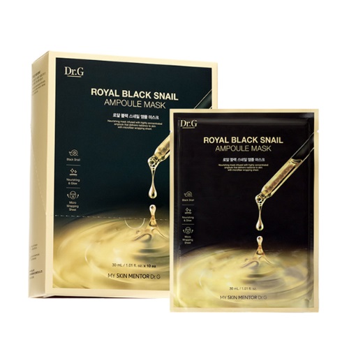 Dr.G Royal Black Snail Ampoule Mask 30mlx10P