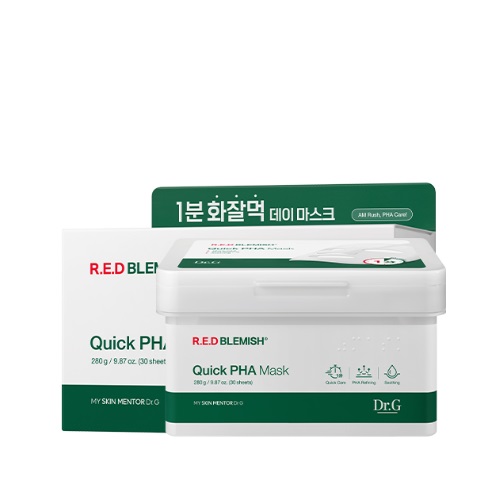 Dr.G R.E.D Blemish Quick PHA Mask 30 sheets