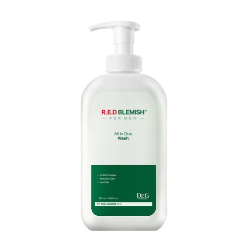 Dr.G R.E.D Blemish For Men All In One Wash 500mL