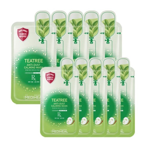 MEDIHEAL TeaTree Anti-Dust Calming Mask 10p