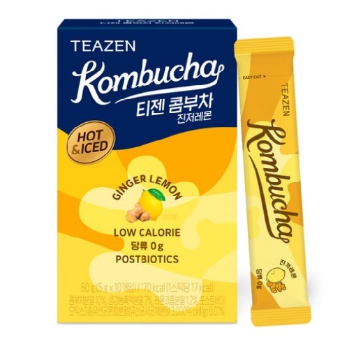 TEAZEN Kombucha Ginger Lemon 5g x 10EA