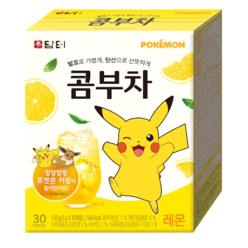 Damtuh Pokemon Kombucha Lemon 30T