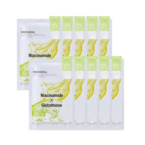 MEDIHEAL Derma Synergy Wrapping Mask Sheet - Blemish 10P