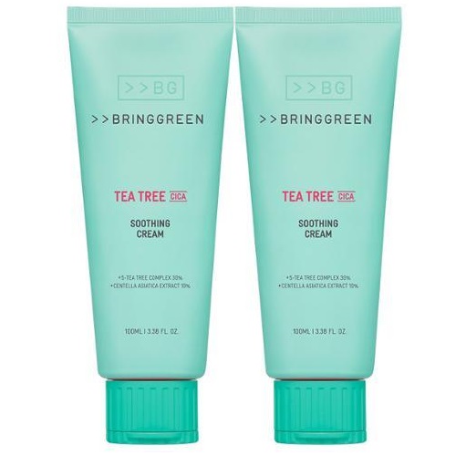 BRINGGREEN Tea Tree Cica Soothing Cream plus 100m+100ml