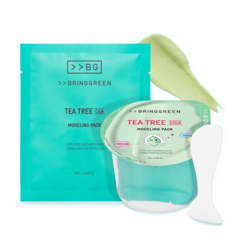 BRINGGREEN Modeling Pack Tea Tree Cica 28g *10ea