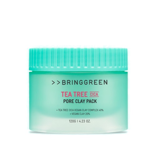 BRINGGREEN Tea Tree Cica Pore Clay Pack 120g