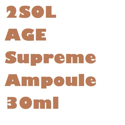 2SOL AGE Supreme Ampoule 30ml