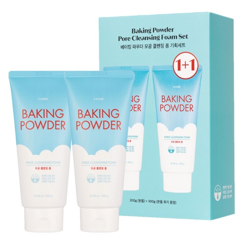 ETUDE Baking Powder Pore Cleansing Foam 300ml*2ea