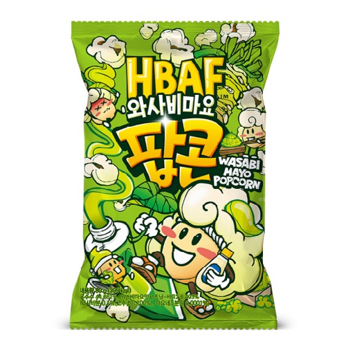 HBAF Wasabi Mayo Popcorn 80g