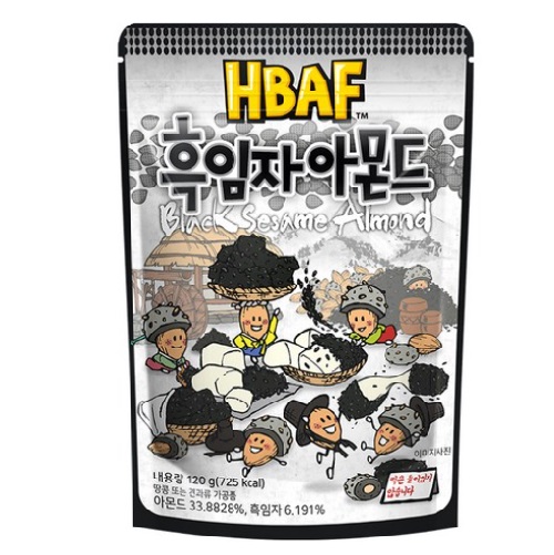 HBAF Black Sesame Almond 120g