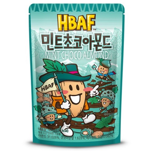 HBAF Mint Choco Almond 120g