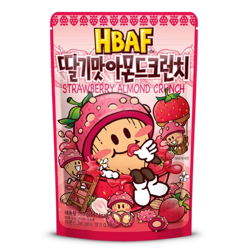 HBAF Strawberry Almond Crunch 170g