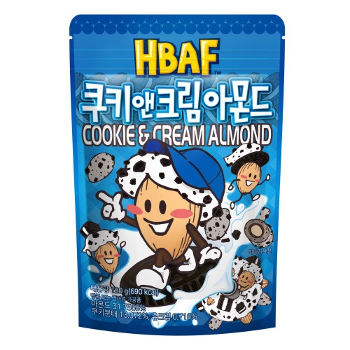 HBAF Cookie & Cream Almond 120g