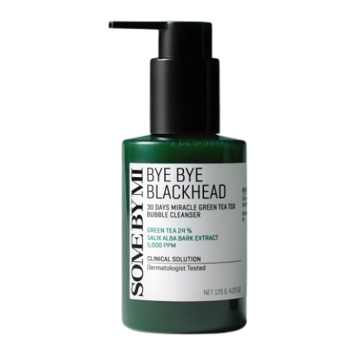 SOMEBYMI Bye Bye Black head 30 Days Miracle Green Tea Tox Bubble Cleanser 120g