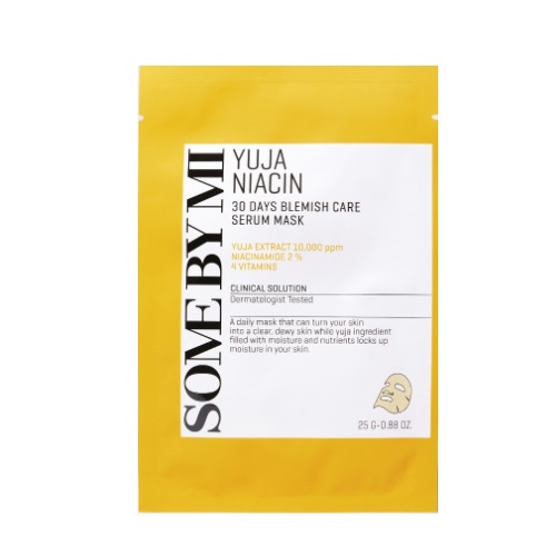 SOMEBYMI Yuja Niacin Blemish Care Serum Mask 10p