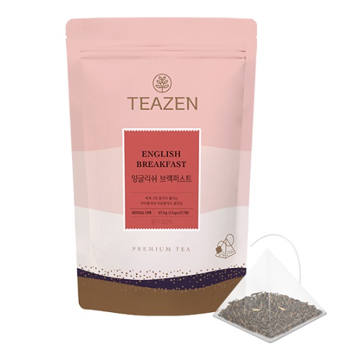 TEAZEN English Breakfast 25 Tea Bags (Triangle Tea Bag)