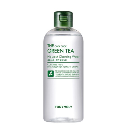 TONYMOLY The Chok Chok Green Tea No-Wash cleansing Water 300ml