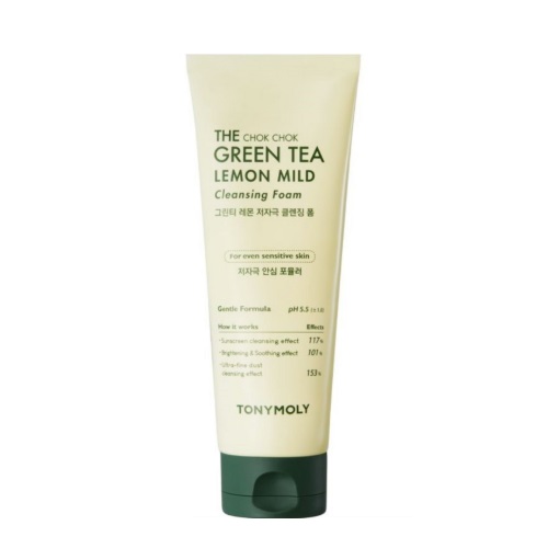 TONYMOLY The Chok Chok Green Tea Lemon Mild Cleansing Foam 150ml