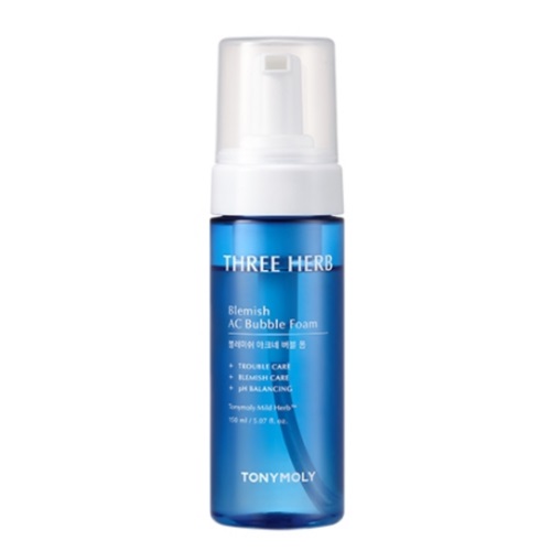 TONYMOLY Three Herb Blemish AC Bubble Foam 150ml