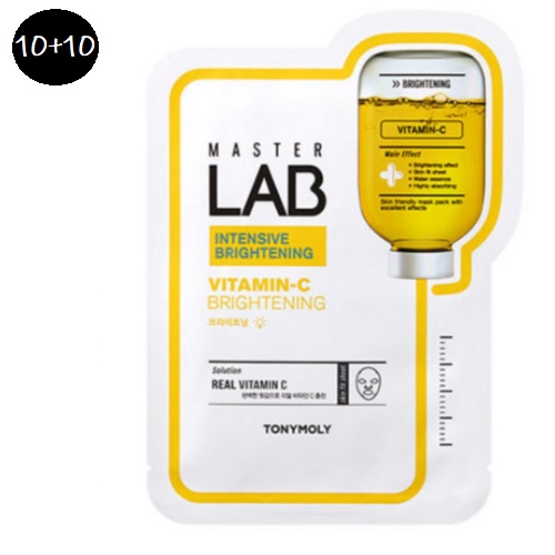 TONYMOLY Master Lab Vitamin C Mask sheet (10+10)