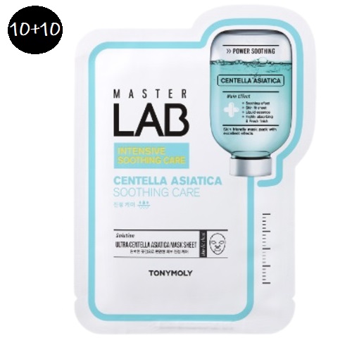 TONYMOLY Master Lab Centella Asiatica Mask sheet (10+10)