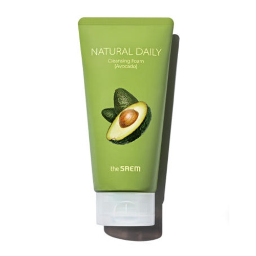 THE SAEM Natural Daily Cleansing Foam [Avocado] 150ml