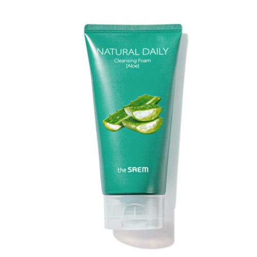 THE SAEM Natural Daily Cleansing Foam [Aloe] 150ml-