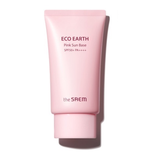 THE SAEM Eco Earth Pink Sun Base SPF50+PA++++50g