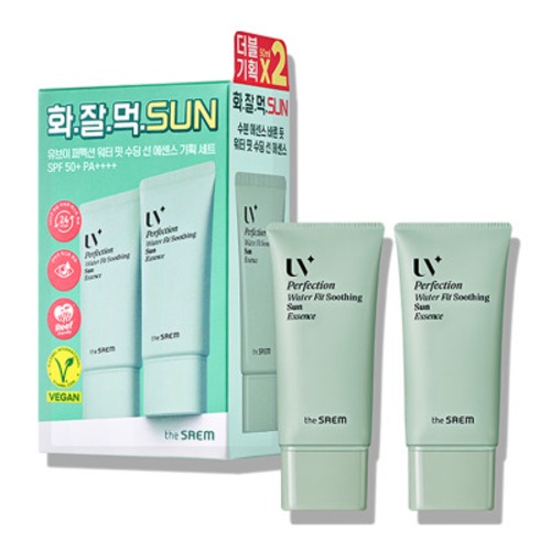 THE SAEM UV Perfect Water fit Soothing Sun Essence Special Set