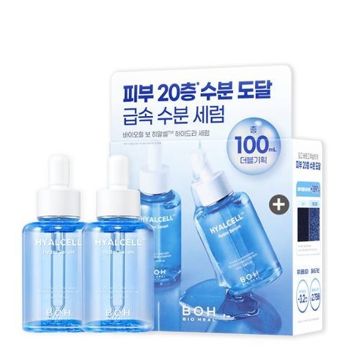 BIOHEAL BOH HYALCELLTM Hydra Serum 50ml+50ml Set