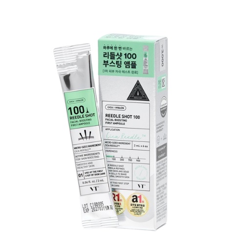 [DAISO] VT Reedle Shot 100 Facial Boosting First Ampoule 2mlx6ea