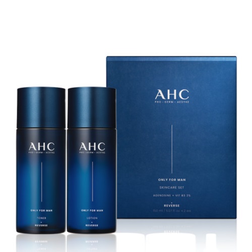 AHC Only For Man Skincare 2items Set (Toner+Lotion)