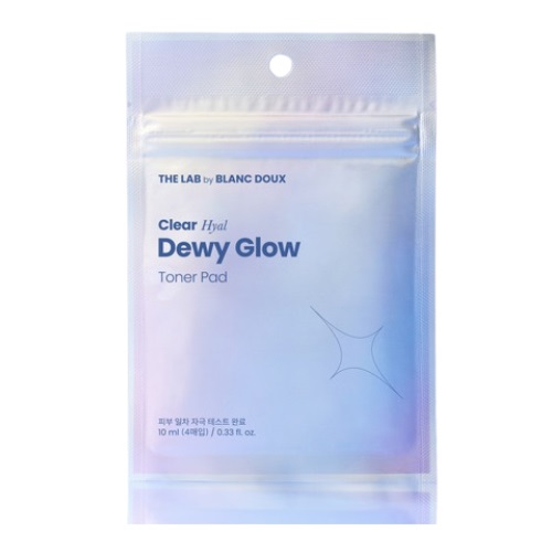 [DAISO] The Lab by Blanc Doux Clear Hyal Dewy Glow Toner Pad 10ml/4pcs